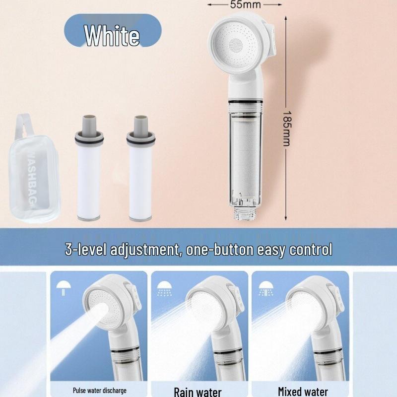 Portable Handheld Baby Shower Filter for Home and Travel