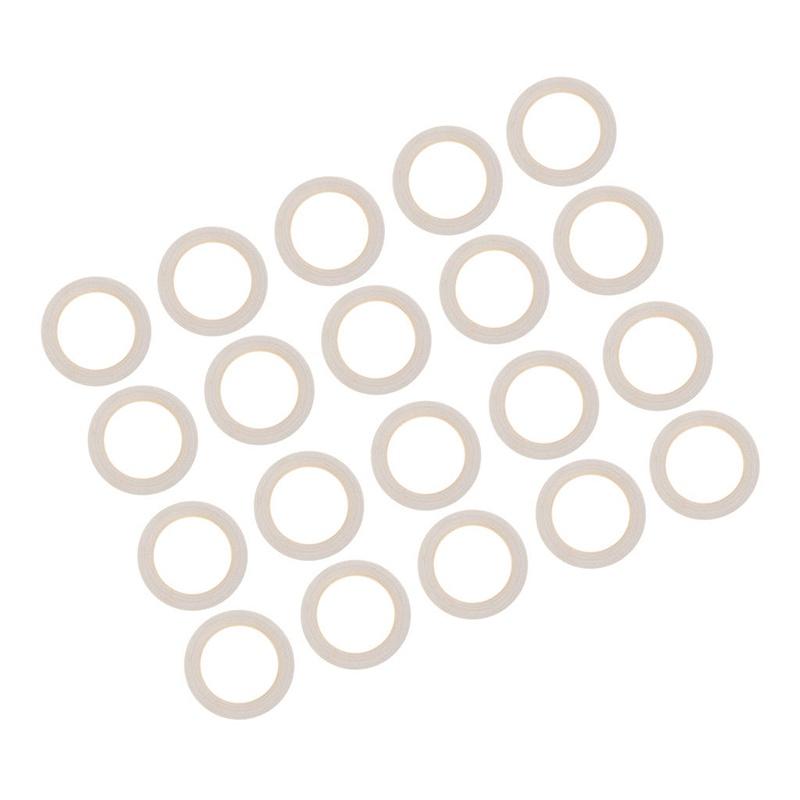 Elegant Baby Newborn Natural Round Wood Teething Rings Perfect For Diy Gifts