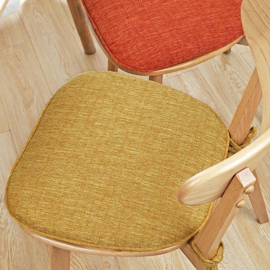 Winter Seat Cushion Stuffed Anti-slip Bottom Detachable Slow Rebound Pressure Relief Seat