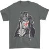 A Nights Templar St Georges Day England Mens T-Shirt 100% Cotton