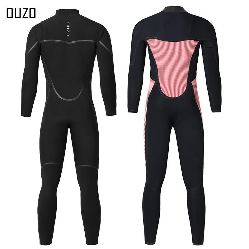 Mens 4/3mm Full Wetsuit Surfing Diving Swimming Warmth Stretch Neoprene Rash Guard