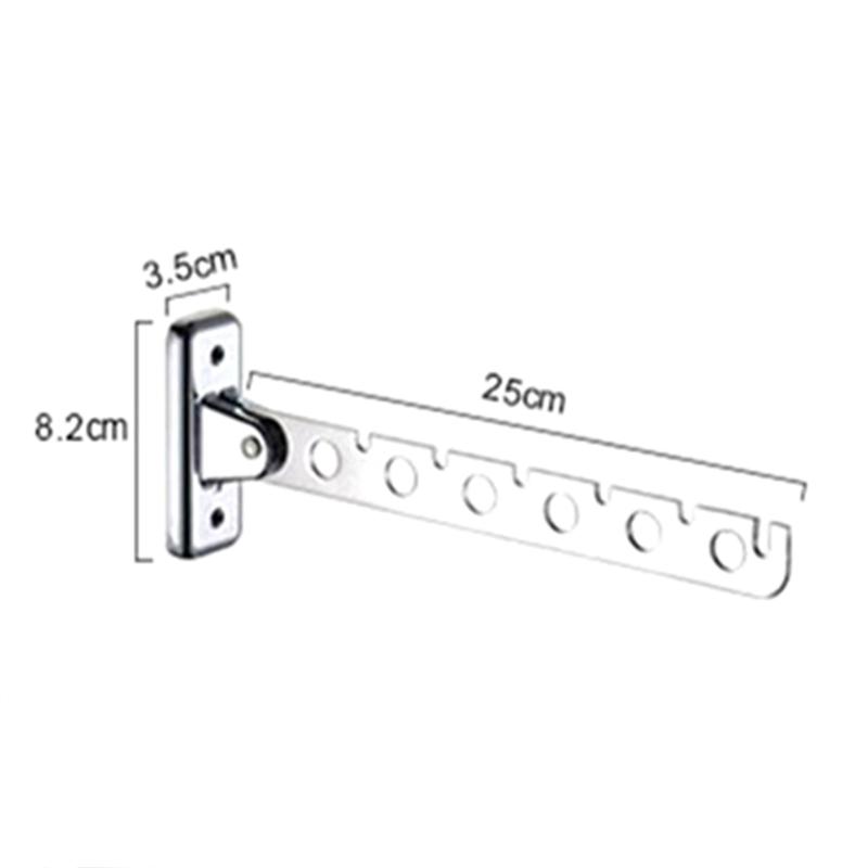 

Складная вешалка из нержавеющей стали для настенного монтажа, крючок для гардероба, складная вешалка для гардероба