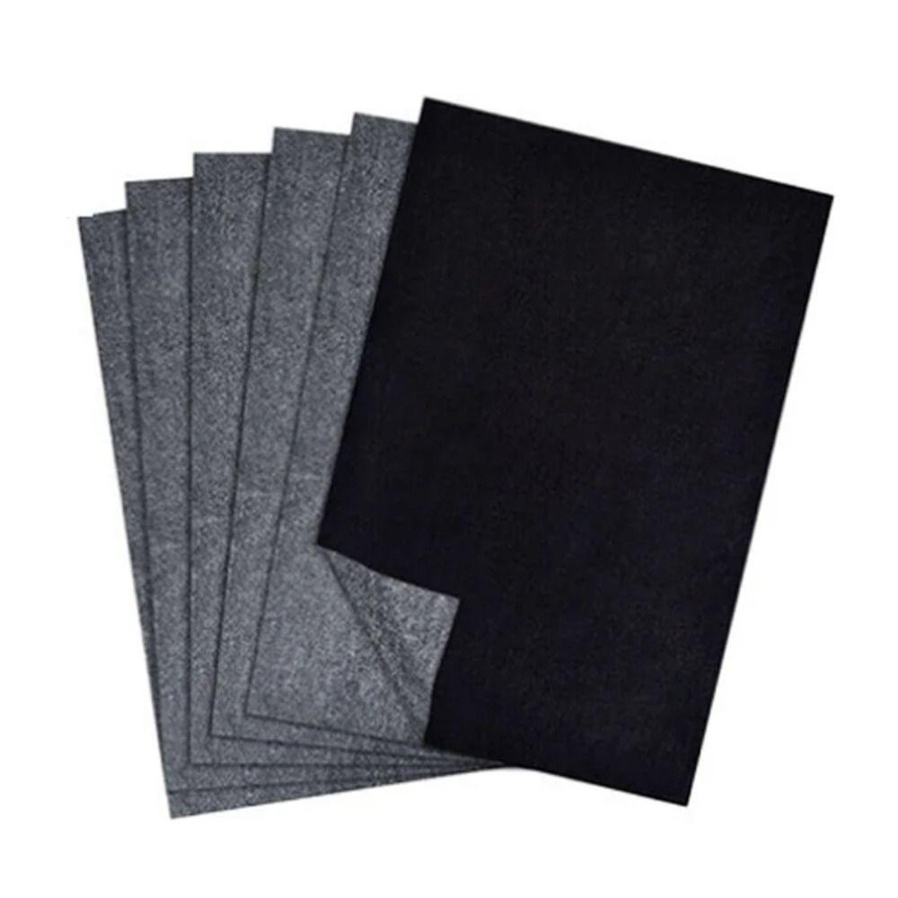 

Односторонняя копировальная бумага для рисования, многоразовая калька для переноса, бумага для рисования, офис black-100 sheets