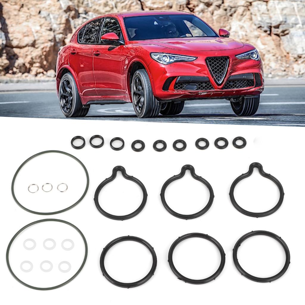 High Pressure Fuel Pump Sealing O Rings Repair Kit 0445010002 Replacement Fit for Alfa Romeo