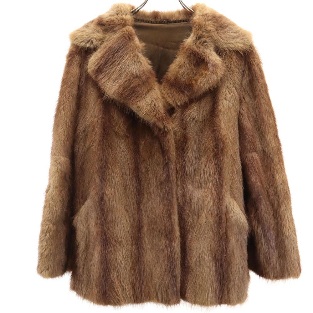 Fur Coat Brown Women Used