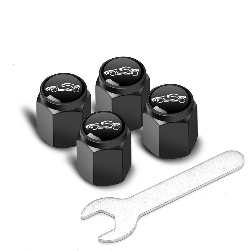 Honda Tire Valve Caps for Haoying, Jipai NS1, Guandao, Laifujiang - Car Accessories Valve Core Caps