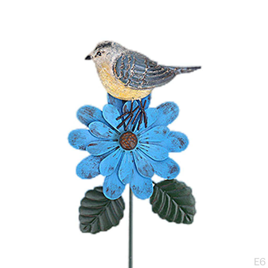 Stake Garden Lawn Patio Yard Ornament Present Outdoor