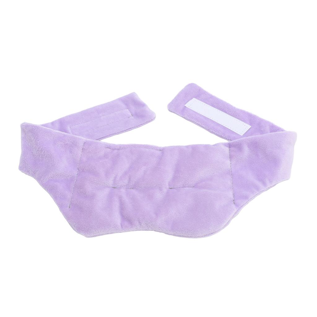 Sleeping Eye Cover Soft Comfortable Weighted Eye Cover Hook and Fastener Closure for Nighttime
