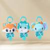 Infant Toy Cartoon Animal Stuffed Hanging Rattle Playthings Infant Bed Crib Car Seat Travel Size Stroller Soft Plush Playthings Featuring Wind Chimes