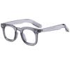  Retro Square Sunglasses Women Rivets Gray Shades UV400 Fashion Men Clear Lens Glasses Frame