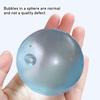 Blue Maltose Squishy Toy Cute Mochi Anti Stress Fidget Toy Soft Simulated Bule Transparent Ball Quick-Rebound Decompression Toy