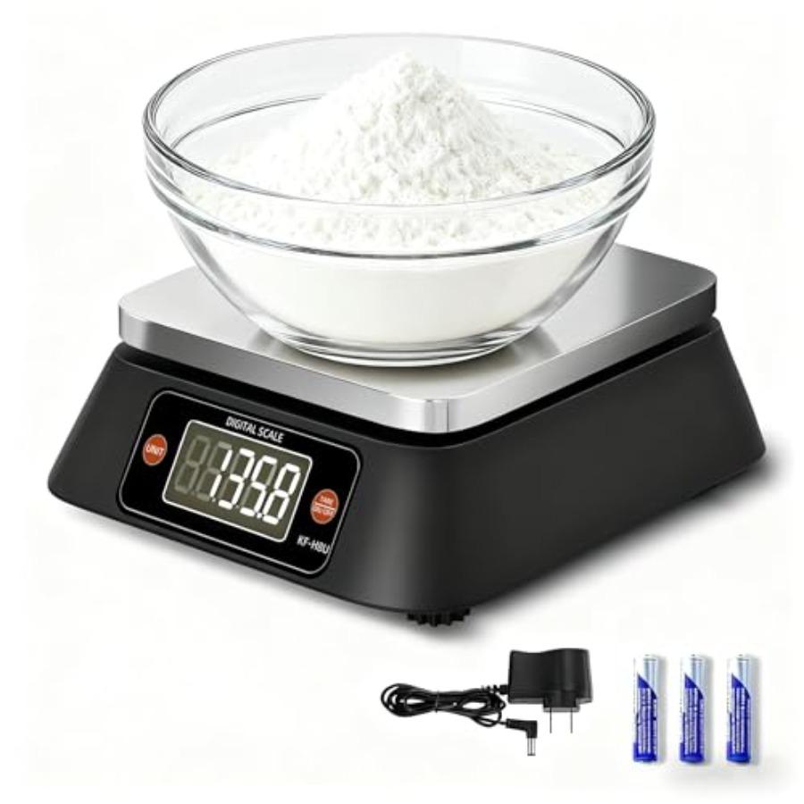 

Kitchen Scales Digital Weight Grams and Ounces KF-H8U Food Scale for Bakers Candle and Soap Making Baking Scale with Stainless United States