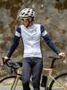 Lion de Kapelmuur Cycling Long Sleeve Jersey, Printed Windglass, Gray, Size XS