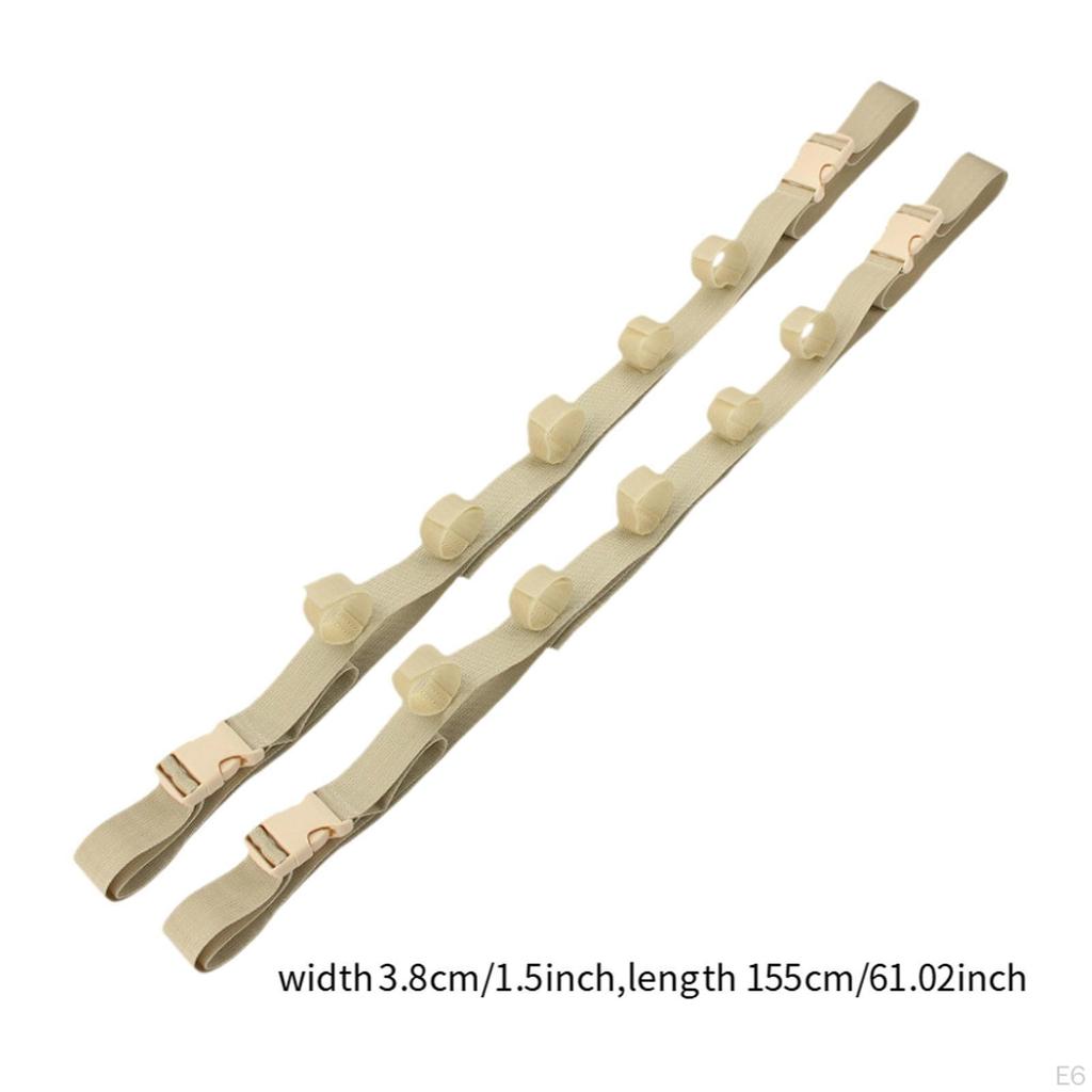 2 Fishing Rod Carrier Straps for Cars, Holds Multiple Rods with Simple Setup