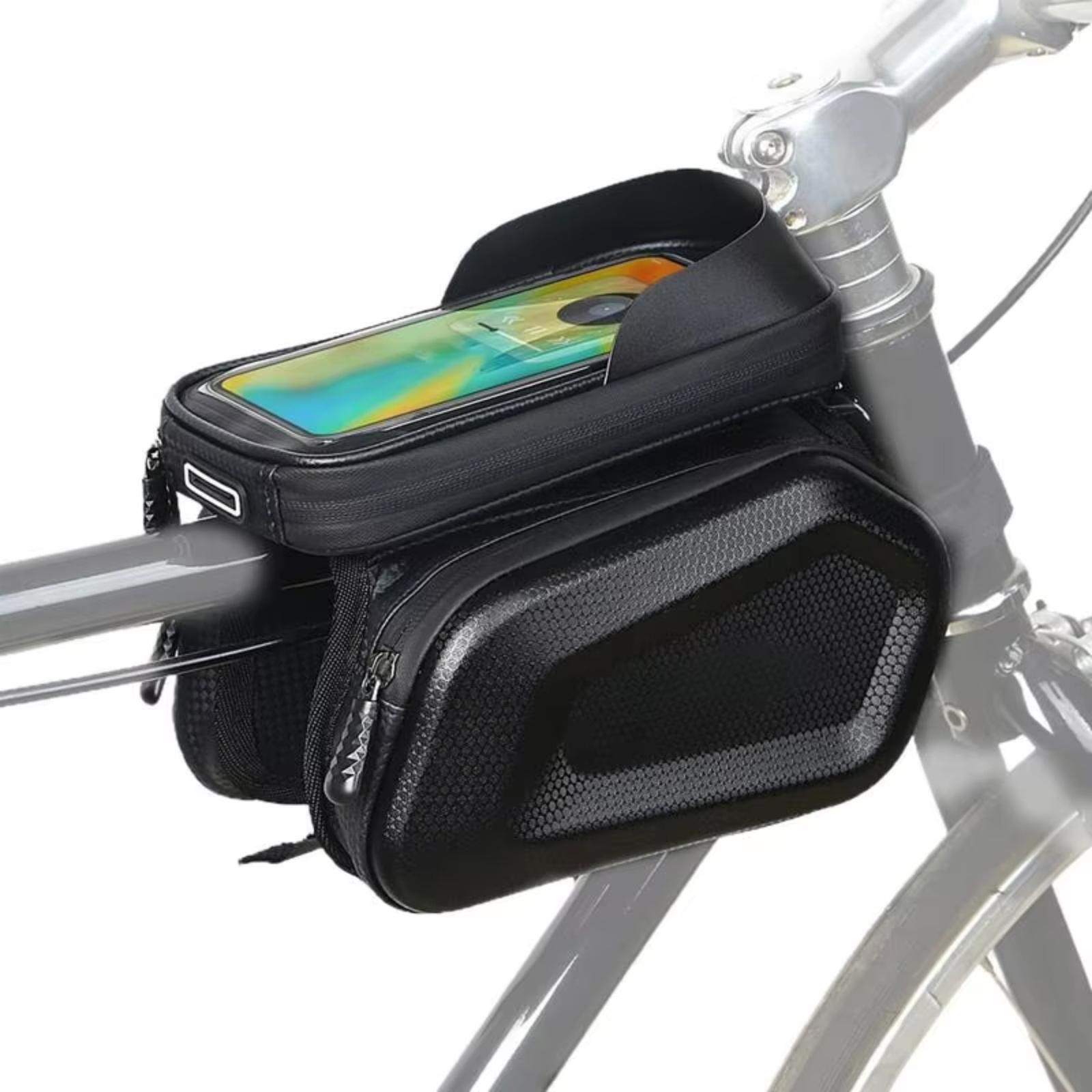 

Saddlebag with Phone Holder, Black One Size чёрный