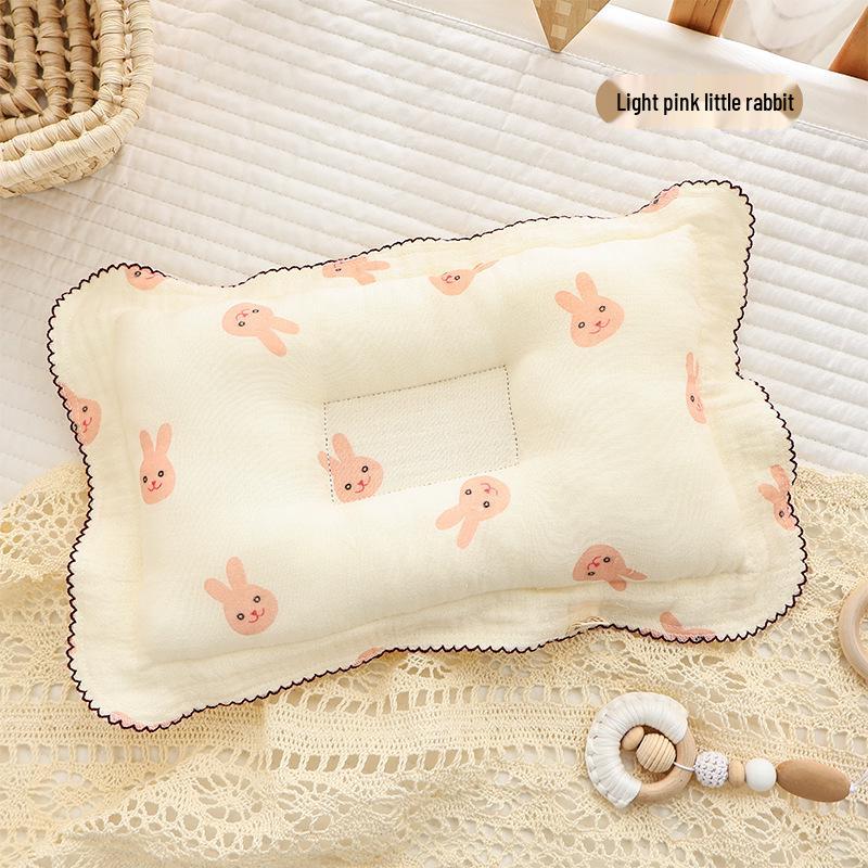 Poduszka Kształtująca dla Noworodków z Czystej Bawełny - Przeciw Płaskiej Główce dla Niemowląt i Małych Dzieci