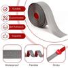 PVC Material Self Adhesive Floor Transition Strip Wood Like Door Seal  Door Bottom Sealing