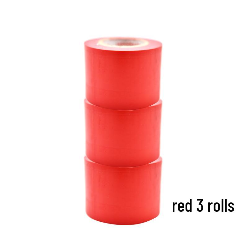 Waterproof Electrician's Insulating Tape, 15m, Wear-Resistant, Available in Red, Yellow, Blue, Green, Black, and White, Width Options: 10/30/50mm