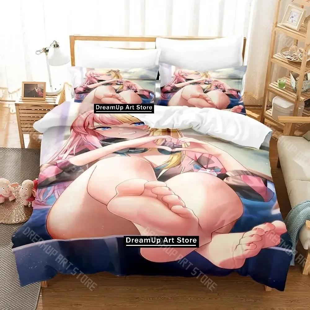 3D Print Kotoko Torahime Bedding Set Single Twin Full Queen King Size Bed Set Adult Kid Bedroom Duvetcover Sets Anime Bed