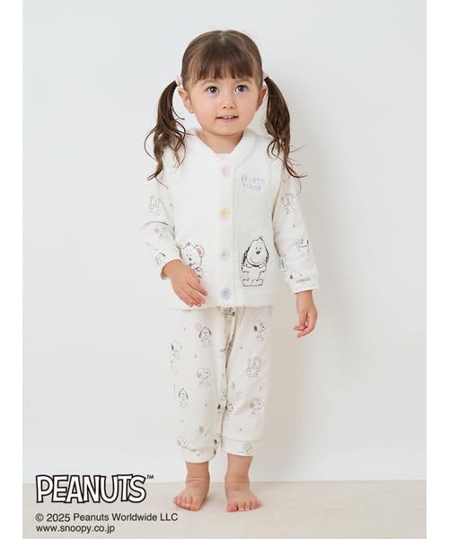 print long pants PBCP259193CRM80 [PEANUTS PUPPIES] [BABY] All-over