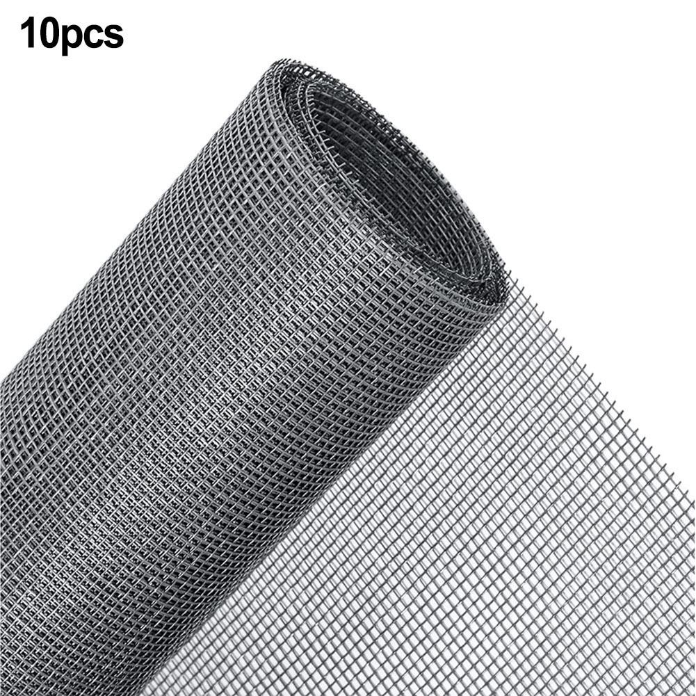 10Pcs Flower Pot Hole Mesh Pad Bonsai Tool Pot Mesh Sheet Hole Flowerpot Bottom Net Pest Breathable Gasket