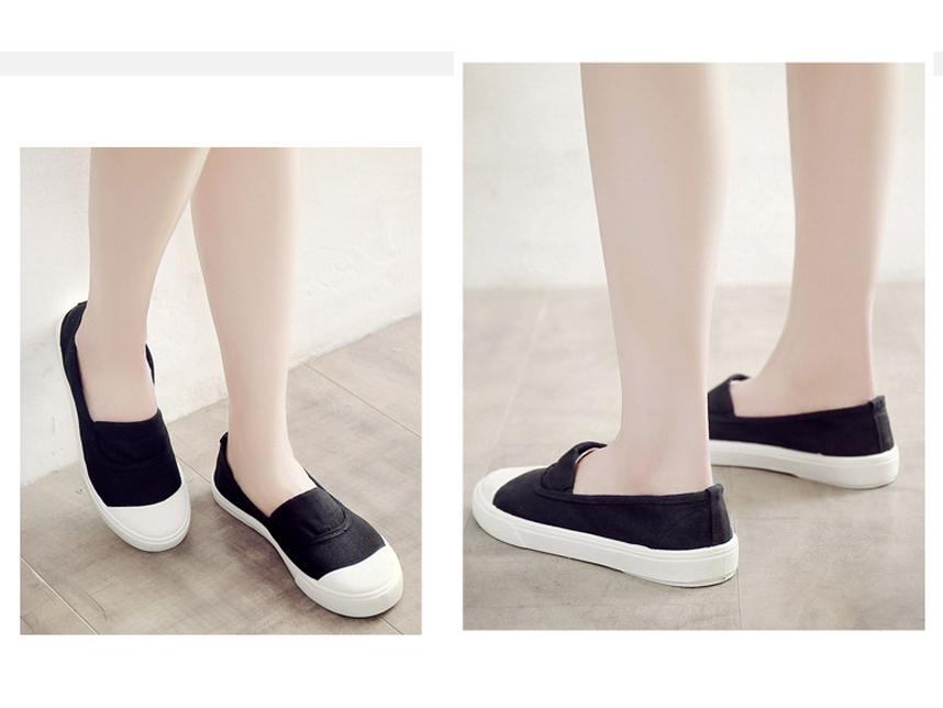 2025 Spring Canvas Shoes: Unisex Casual Low-Cut Flats in Korean Style