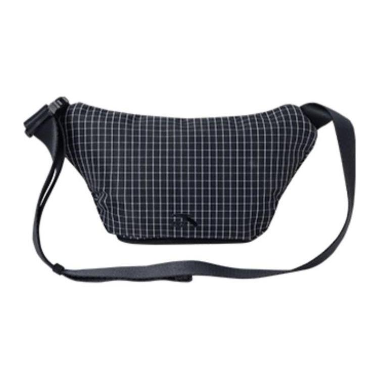 New Anta Life Collection Fabric Shoulder Bag, Crossbody Bag, Sling Bag Regular Unisex Black 192318131-1