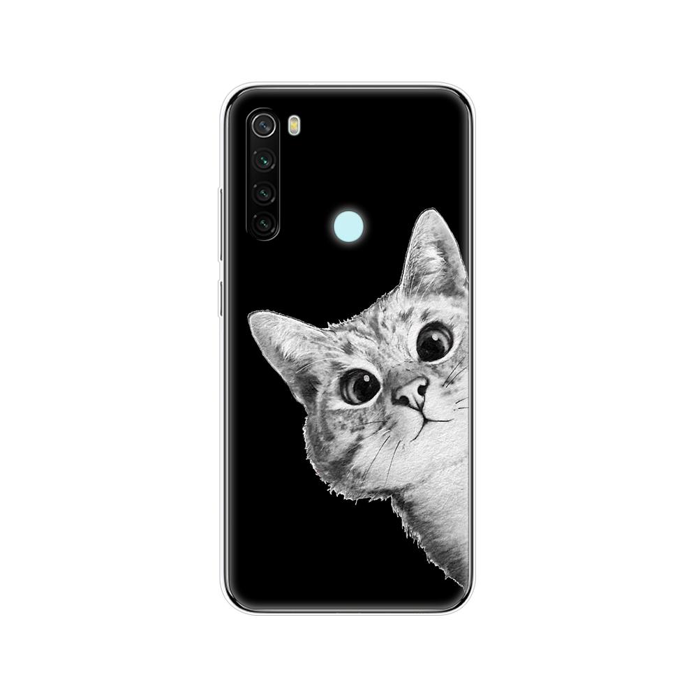 Pre xiaomi Redmi Note 8T Puzdro Silikónové Maľované Mäkké TPU Pre xiaomi Redmi Note 8 pro Puzdro Fundas Coque Redmi NOTE 8 Puzdro nárazník
