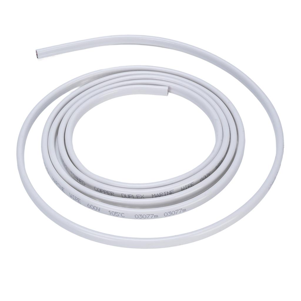 14 Gauge Marine Wire 14 AWG 10ft PVC Boat Electrical Wire 600V 2 Core Stranded Insulated Power Cord for Automotive RV