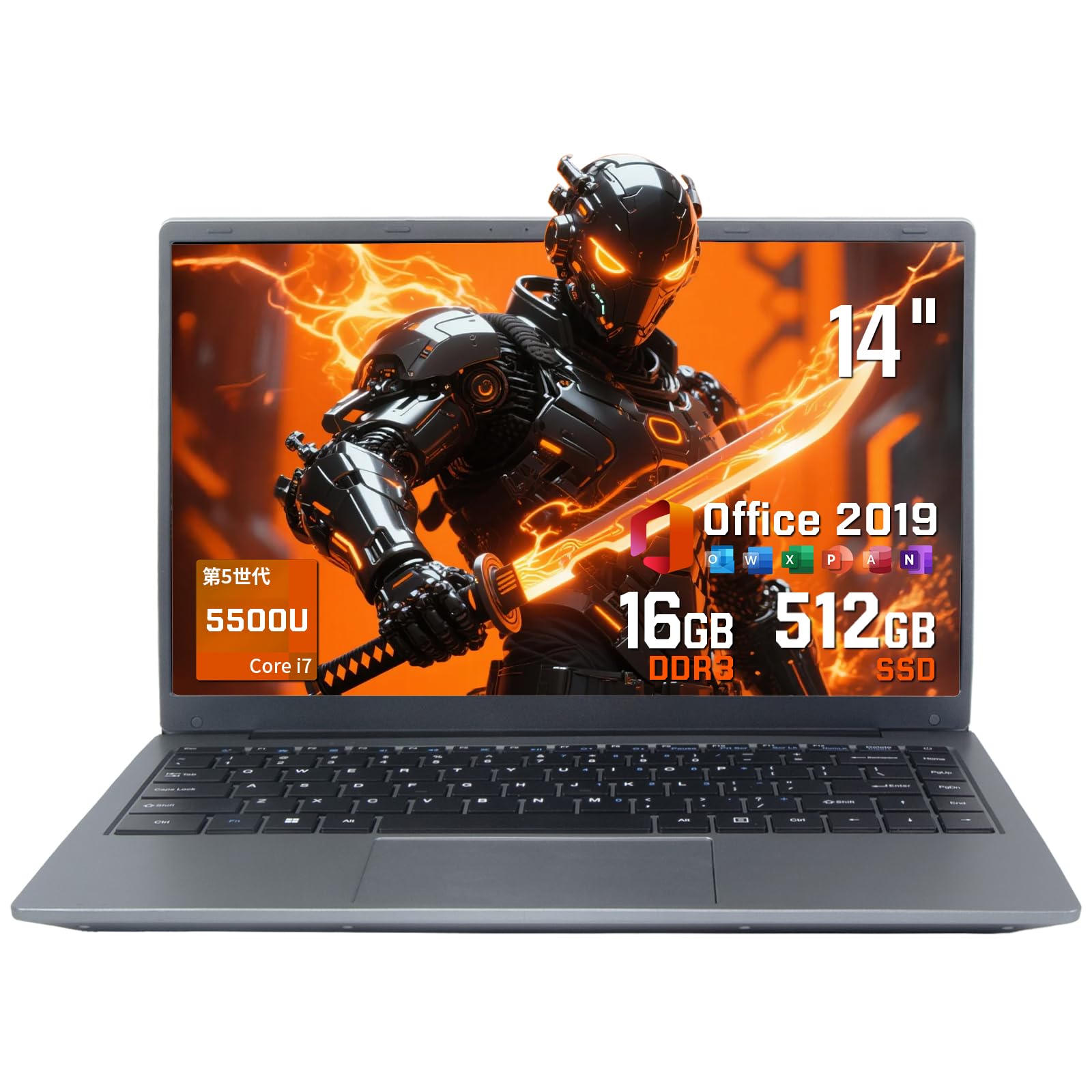 

Тонкий та Легкий Ноутбук з Windows Core 16GB 5000mAh 1MP Bluetooth та Обертанням 14-дюймовий Офіс, 11, i7-5500U, RAM, 19201080 Роздільна здатність, сірий колір