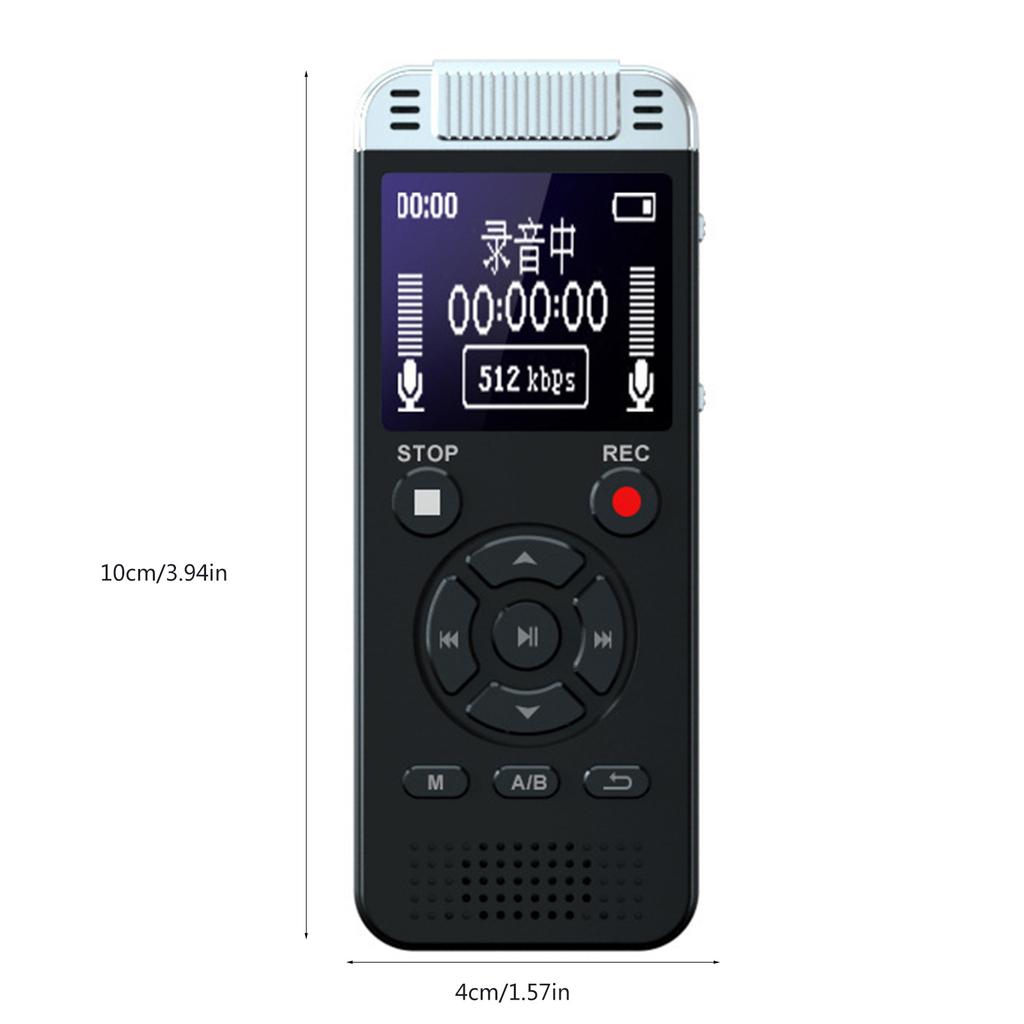 Digital Voice Activated Recorder Voice Recorder with Line in Connection for Class Conference Travel Clear Recording