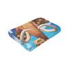Cartoon Ice Ages Blanket Fleece Autumn/Winter  Breathable Ultra-Soft Throw Blanket for Home Travel Rug Piece