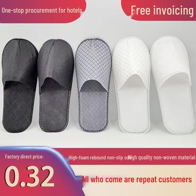 Thickened Disposable Non-Woven Slippers for Hotels & Guesthouses: Portable, Four Seasons