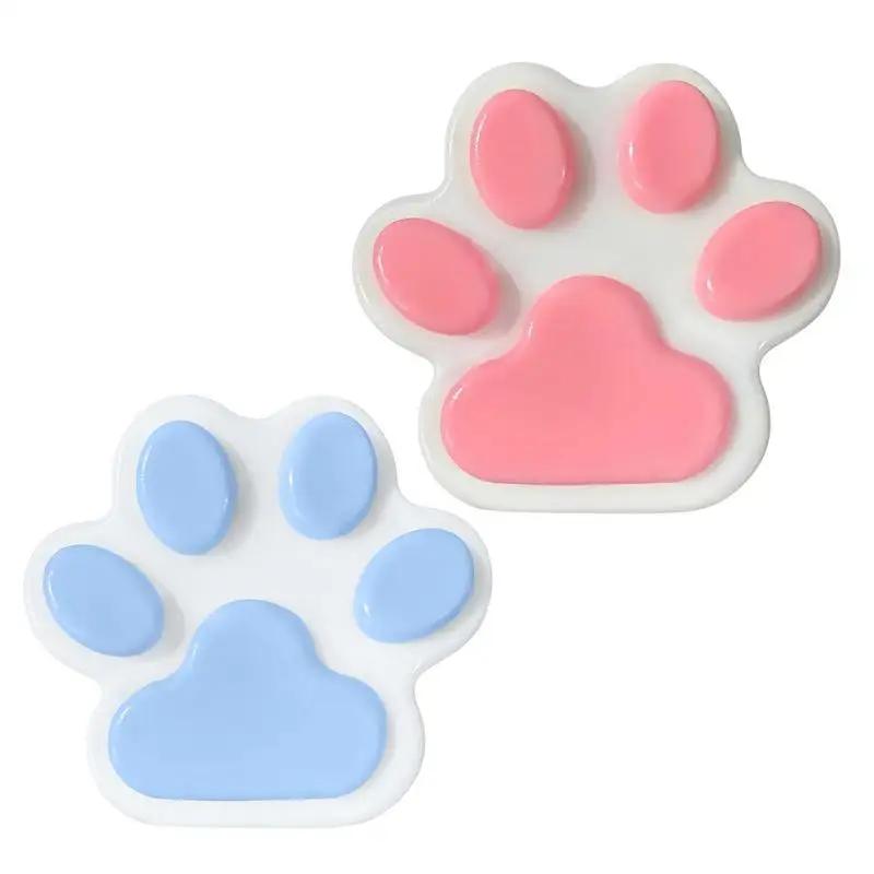 Extra Large Squeeze Cat Paw Stress Toy Slow-Rebound Squishy Toy Jelly Cat Paw Fidget Toys Super Soft Sensory Toys for Kids Gifts