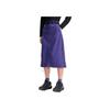 New FILA Woven Skirt Women's Dark Purple A11W517301FDP