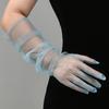 Casual Thin Mesh Lace Gloves Women S Black Silk Sexy Breathable Sunscreen