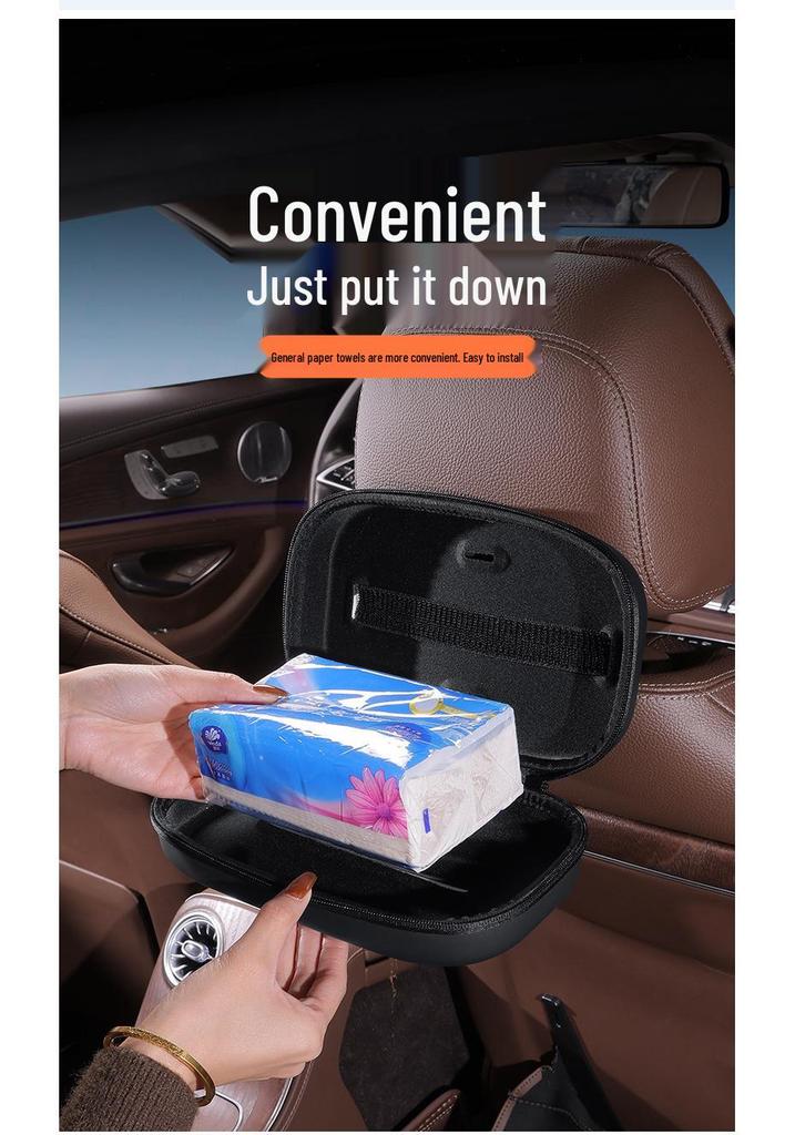 Mercedes-AMG Cross-border Extended Car Seat Hanging Tissue Box