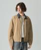 Dimitri Black 2Way Og Fade Wash Detroit Quilted Jacket_Beige