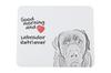 Labrador Retriever - mouse pad com estampa, mouse pad personalizado com tema de cachorro, gadget exclusivo para um trabalhador de escritório da marca Art-Dog