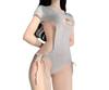 Sex Sweater Knitted Japanese Underwear Sexy Big Halter Strap Open Chest One-piece Pajamas Hot Passion Suit