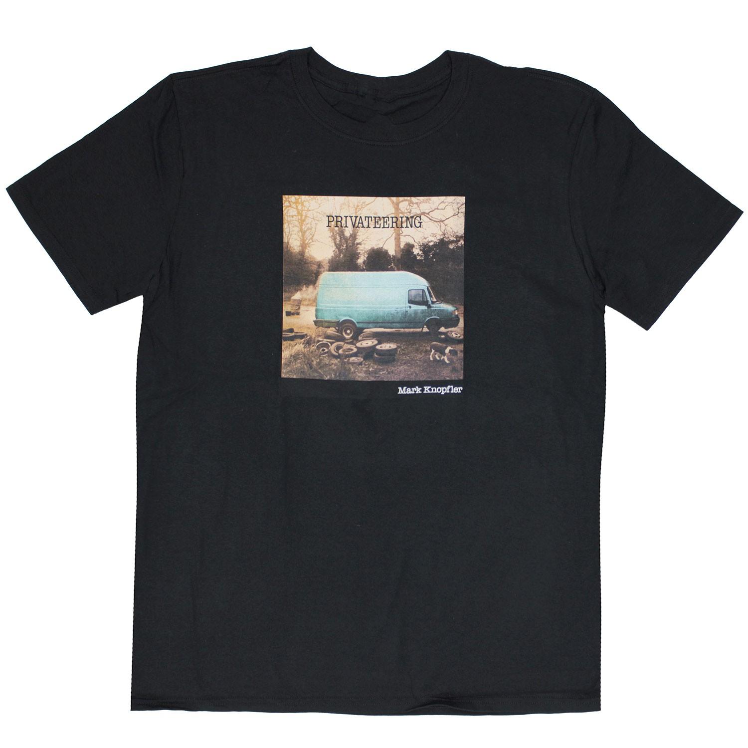 Men s Mark Knopfler Van 2013 Tour T-shirt Medium Black S