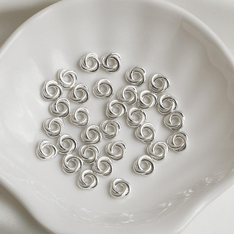 

14K Gold-filled Color-preserving Rope Twist Triangle Spacer Beads for DIY Jewelry