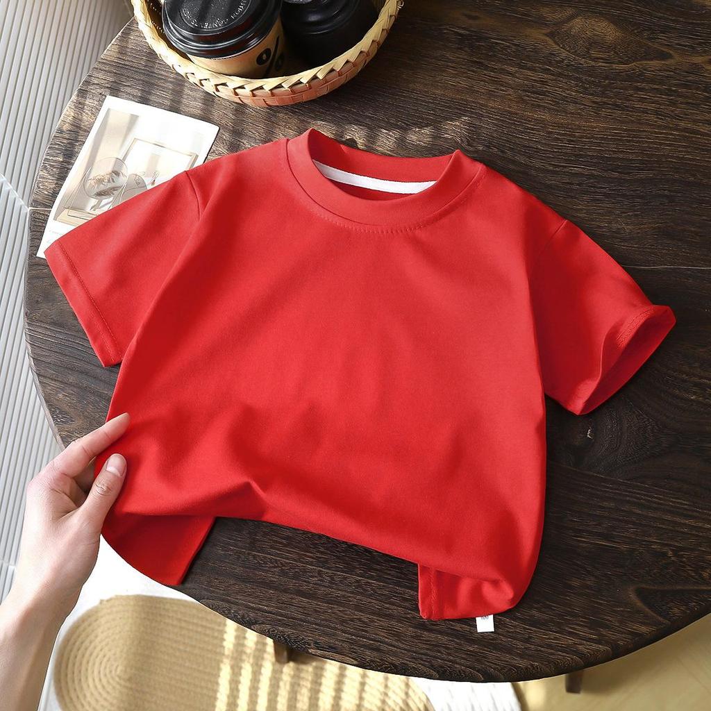 Children's T-Shirt Soft Breathable Summer Casual Top T-Shirt Girls' Summer Baby Clothes