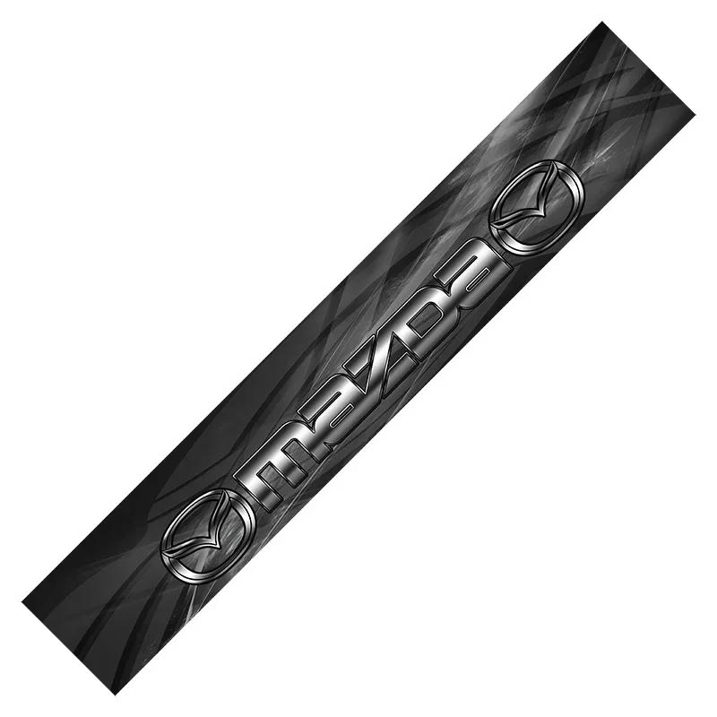 2025 Hot Car Front Windshield Reflective Sticker Rear Window Decals for Mazda 2 3 5 6 Axela Atenza Speed CX7 CX5 CX9 CX30 RX8 RX