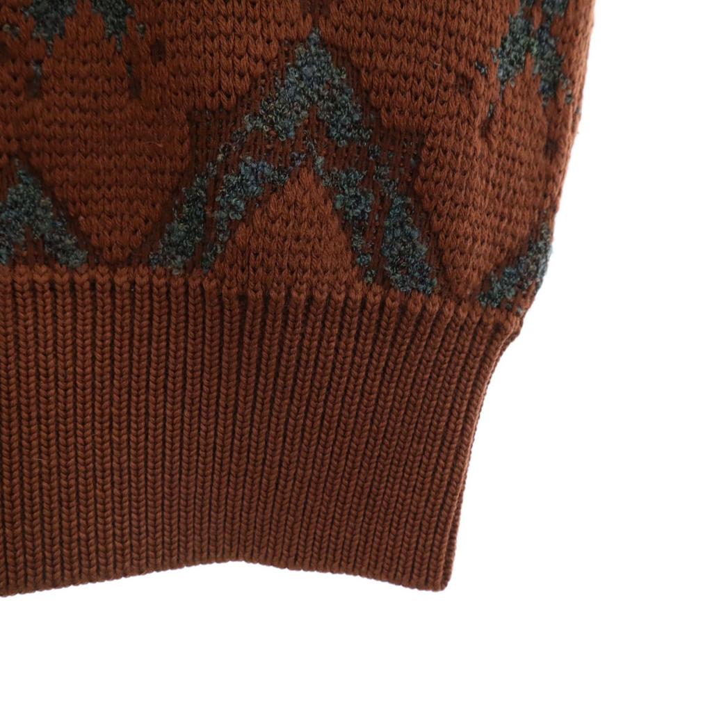 YVES SAINT LAURENT 90s Old Overall handle Long sleeve sweater M knit Men's Used