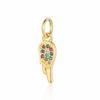 Copper Cubic Zircon Rocking Horse Bicycle Palm Charms Heart Elephant Flamingo Star Bracelet Earring Necklace Pendant