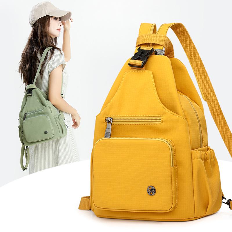 Sac à dos bandoulière multifonctionnel léger pour femmes - Design tendance 2025 pour le sport et le cyclisme