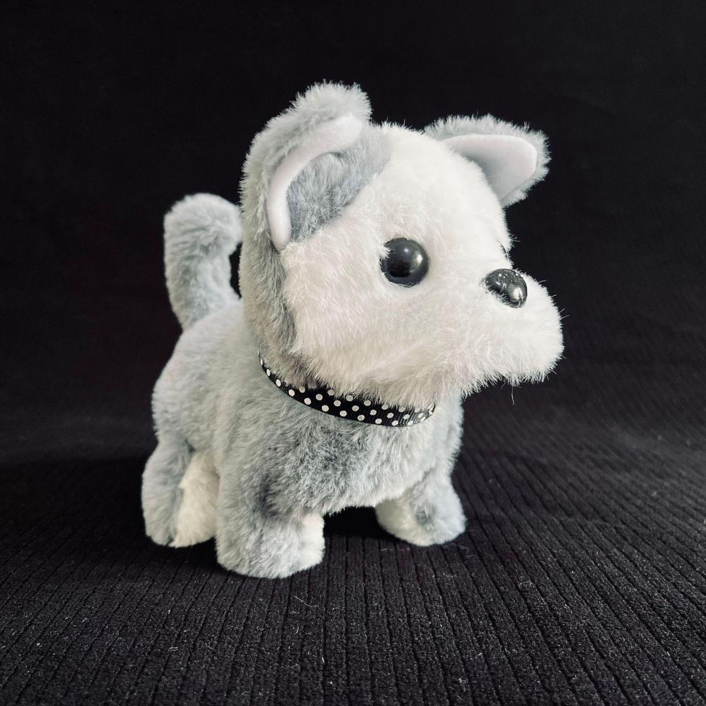 Husky Teddy Electric Plush Walking & Barking Dog Toy Gift