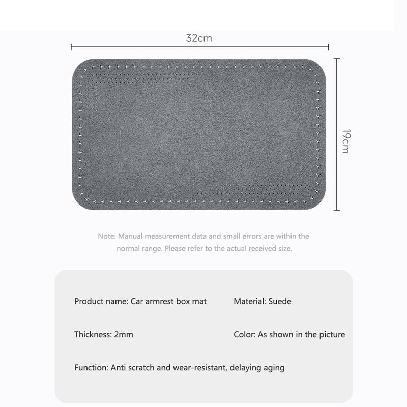 Auto Armlehnenbox Matten Leder Mittelkonsolen Abdeckungen Für Mitsubishi ASX Lancer Pajero Outlander L200 EVO Auto Innenzubehör