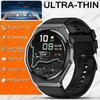 New Ultra Thin Smart Watch Men  Always Show Time 150+Sports Bluetooth Call NFC IP68 Waterproof GPS Track Smart Watch Woman